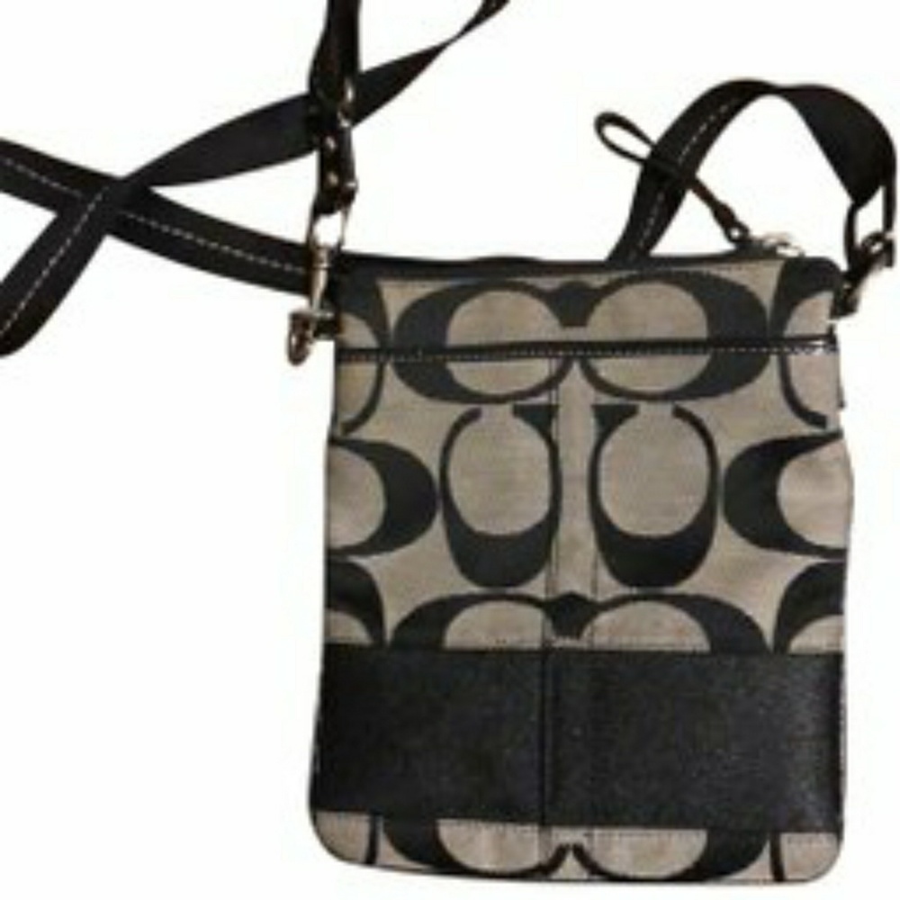 EUC Black Coach Crossbody Bag